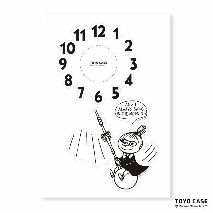 ウォールクロックステッカー ムーミンシリーズ