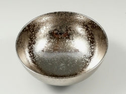 金濃黒釉掛分・プラチナ濃黒釉掛分 組茶碗