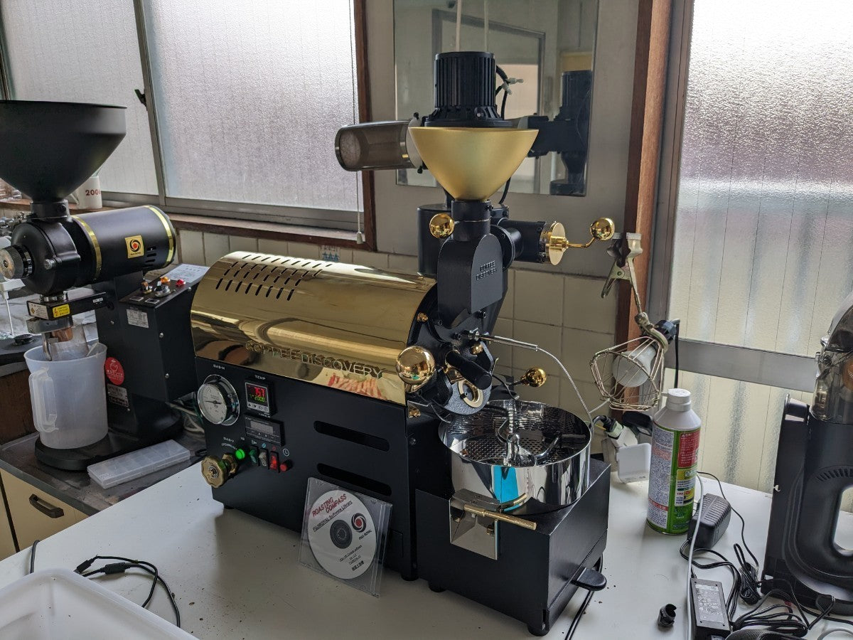 中古 家庭用焙煎機 COFFEE DISCOVERY フジローヤル 元箱付き