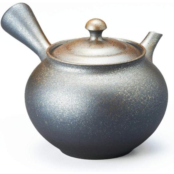 常滑焼　M16　急須　椿二段急須ささめ